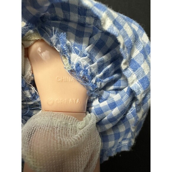 Vintage Rare Wizard Of Oz Dorothy Doll Marked TEC Bendable Legs - Picture 7 of 9